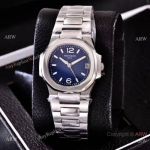 Best Replica Nautilus Patek Philippe Ladies Watch - Blue Dial